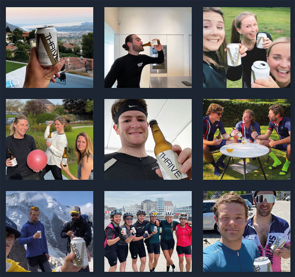 Thrive community collage