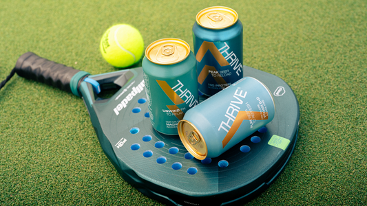 Thrive is the Official Beer Partner of Padel Vlaanderen