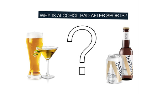 Alcohol, why should you avoid it (at least after sports)?
