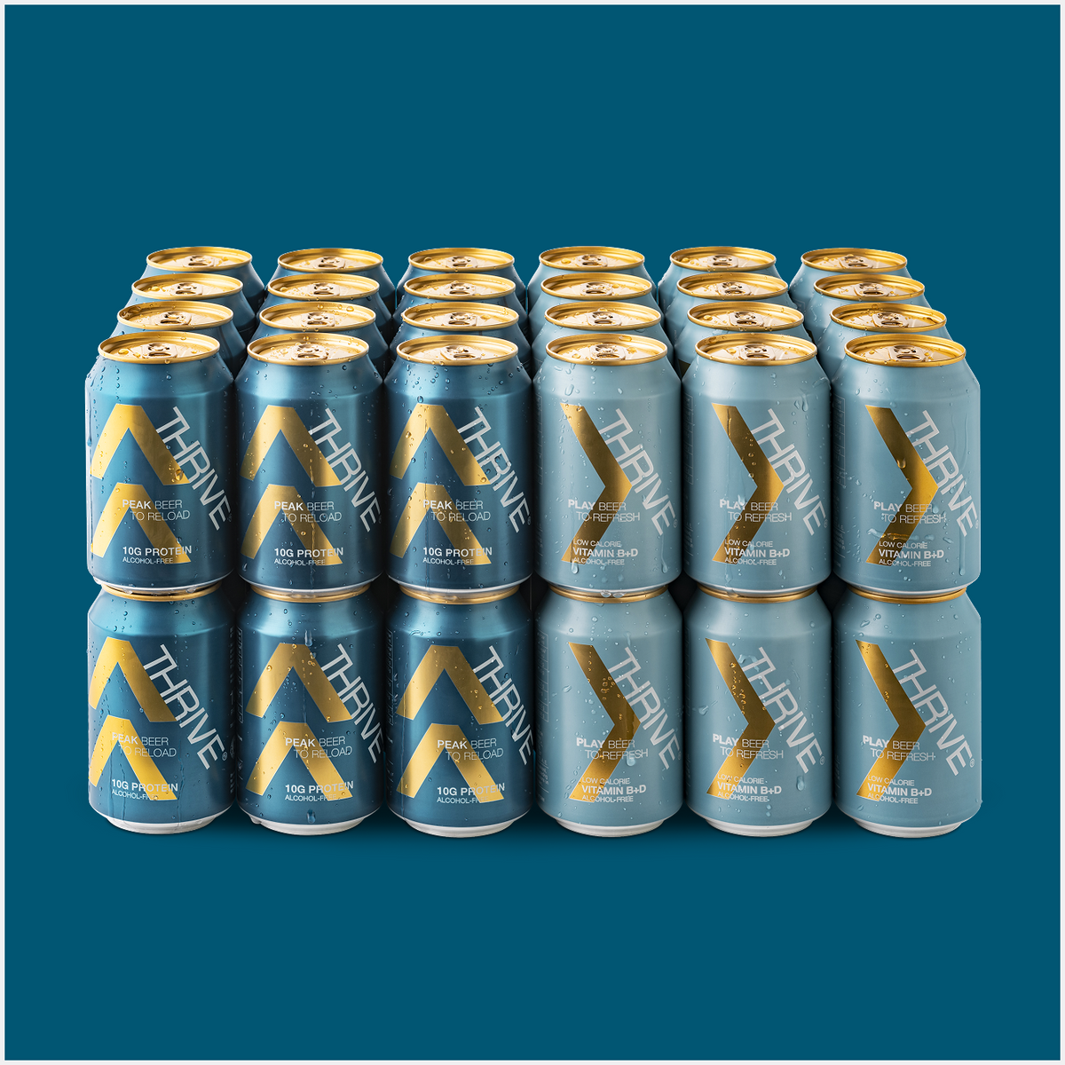 Peak x Play Cans 2x 24-pack Bundle