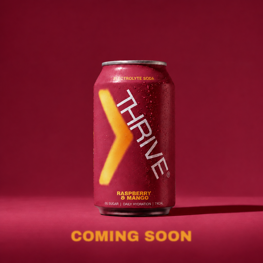 Raspberry & Mango: electrolyte soda
