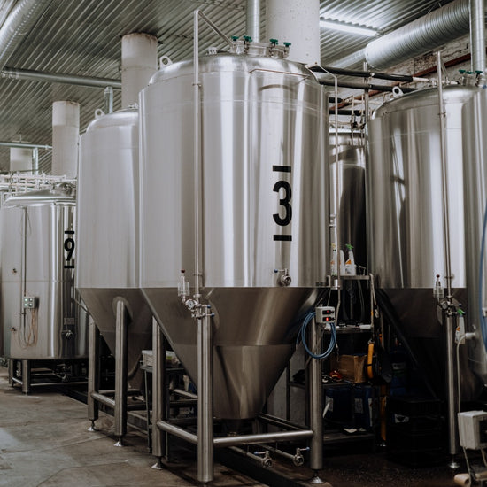 Bewery beer tanks